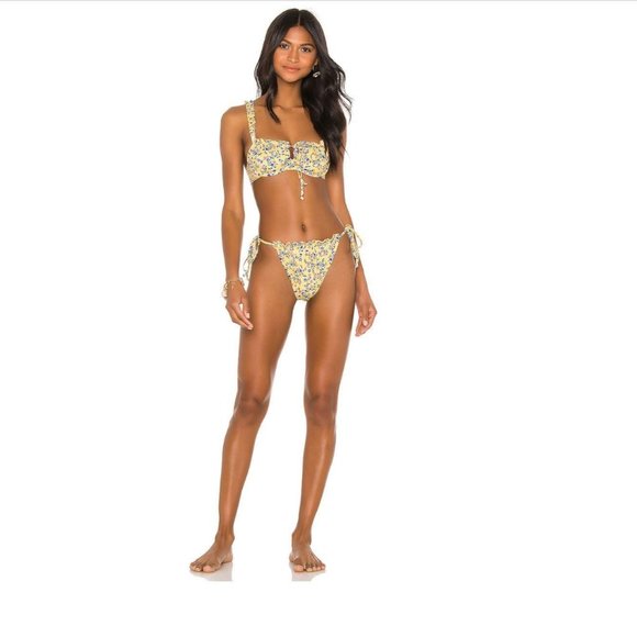 Beach Riot Other - NWOT BEACH RIOT Cara Bikini Bottom in Yellow, L